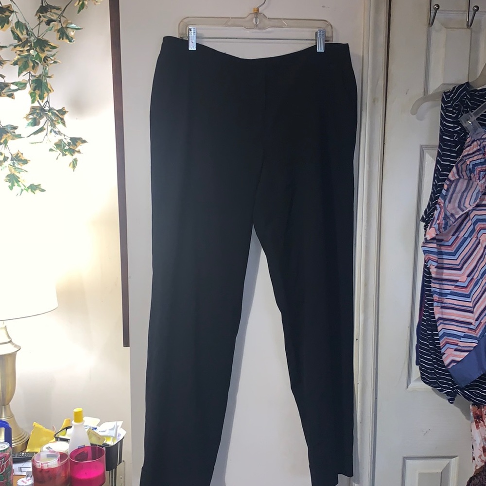 Sz 14 black dress pants by Liz Claiborne